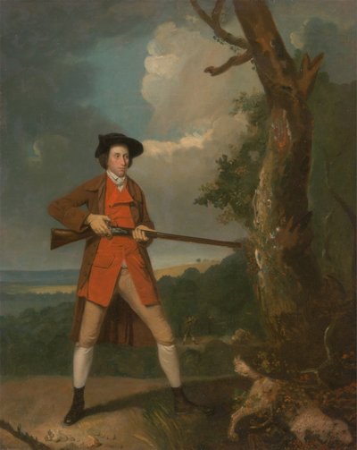 Portrait of a Sportsman, Possibly Robert Rayner by Henry Walton